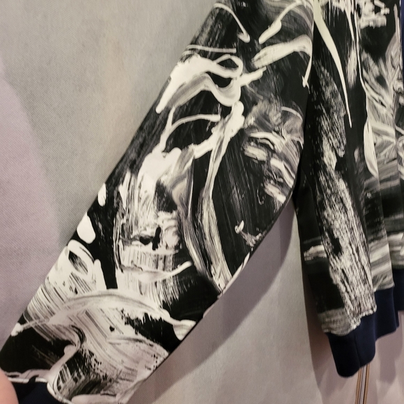 VESACE Paint Print Medusa Logo Sweatshirt - SUPER SLIM FIT - Picture 3 of 8